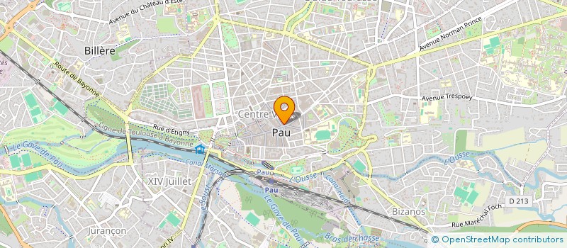 localisation de l'entreprise SCI MOREAU à PAU