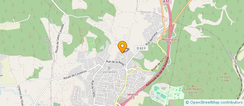 localisation de l'entreprise SCI MOREAU  VENELLES