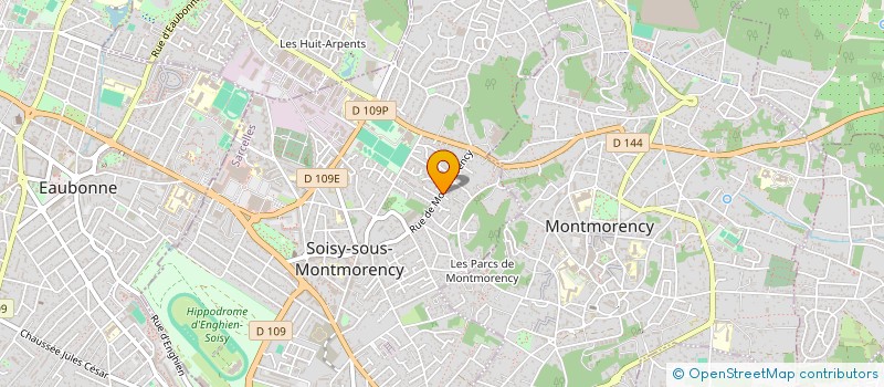 localisation de l'entreprise SCI MOREAU-HUOT à SOISY-SOUS-MONTMORENCY