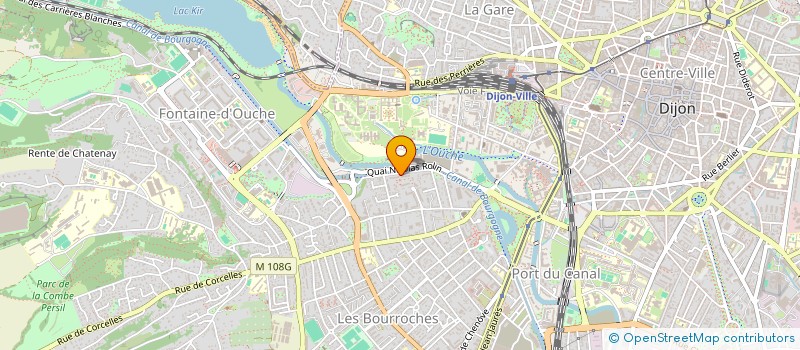 localisation de l'entreprise SCI MOREAU POINCARE à DIJON