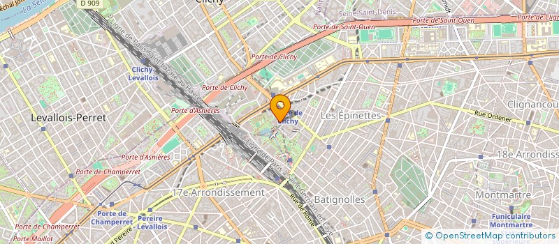 localisation de l'entreprise SCI MOREAUX  PARIS