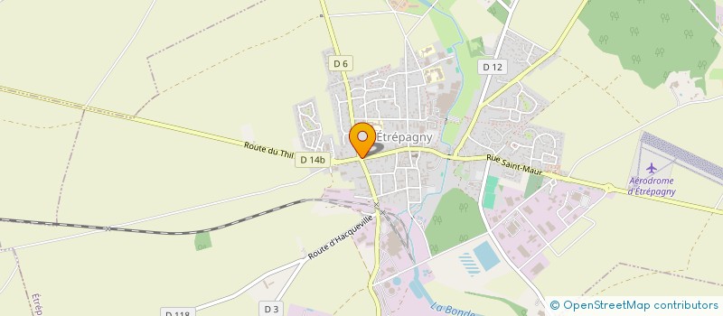 localisation de l'entreprise SCI MOREIRA  CHAMBLY