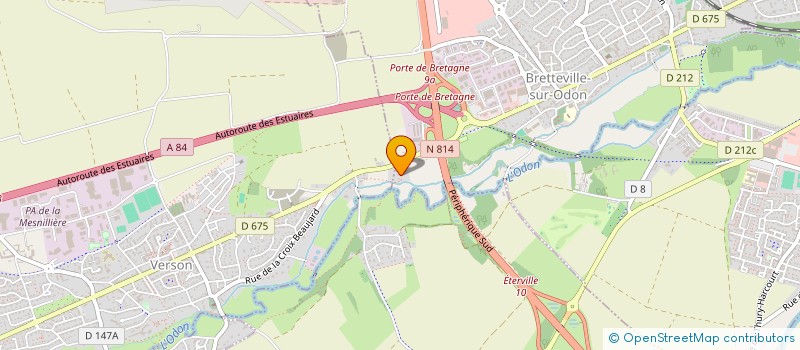 localisation de l'entreprise SCI MOREL  BRETTEVILLE-SUR-ODON