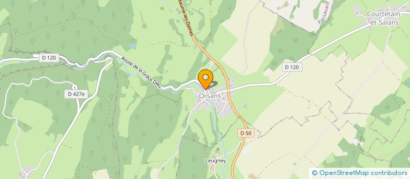 localisation de l'entreprise SCI MOREL ARB  ORSANS