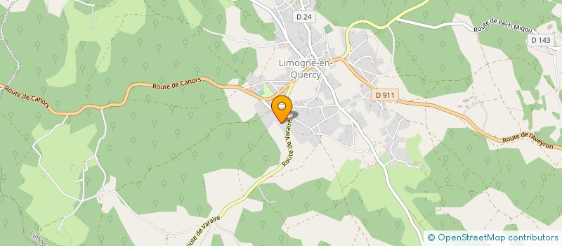 localisation de l'entreprise SCI MOREL BASSOUL  LIMOGNE-EN-QUERCY