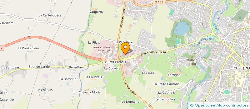 localisation de l'entreprise SCI MOREL CHEVALLIER  LECOUSSE