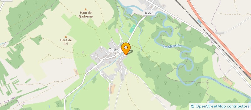 localisation de l'entreprise SCI MOREL & CO  GLONVILLE