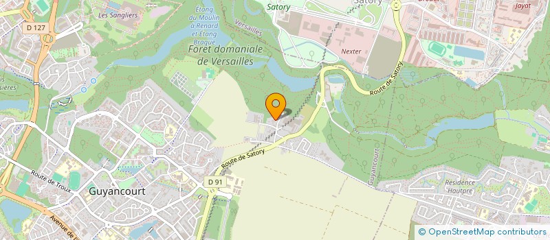 localisation de l'entreprise SCI MOREL DEUX  GUYANCOURT