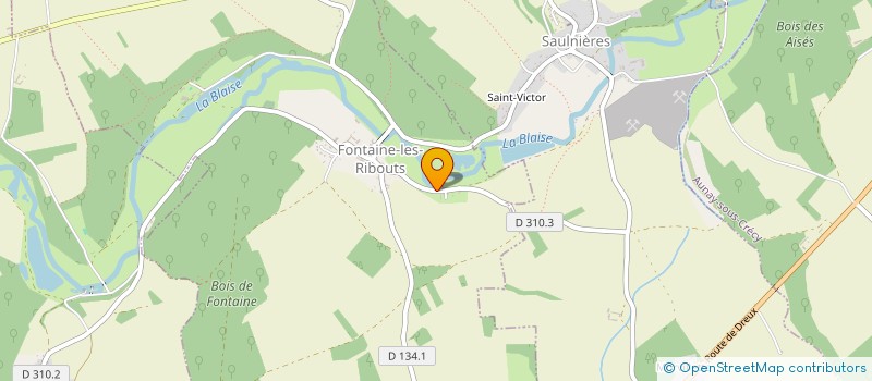 localisation de l'entreprise SCI MOREL IMMOBILIER à FONTAINE-LES-RIBOUTS