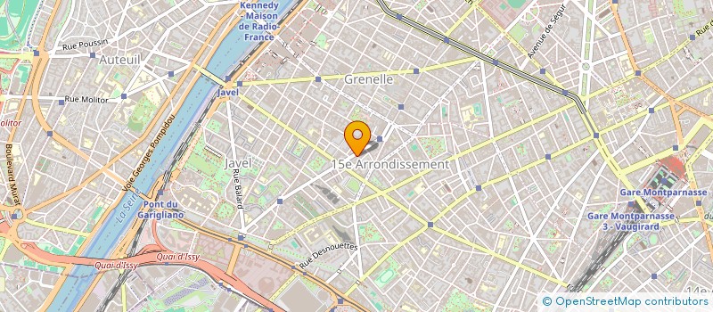 localisation de l'entreprise SCI MOREL MERMET  PARIS