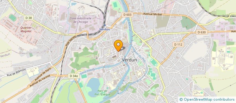 localisation de l'entreprise SCI MOREL-SOMMELLIER à VERDUN