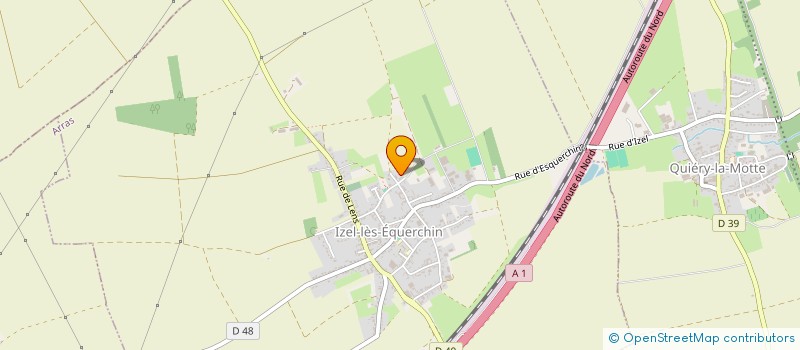 localisation de l'entreprise SCI MORELLE CCA  IZEL-LES-EQUERCHIN