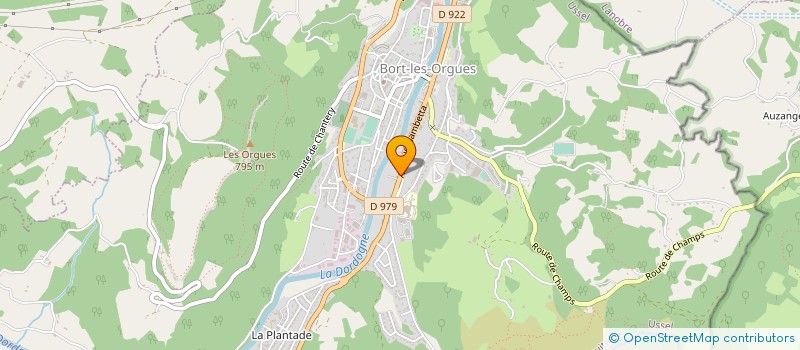 localisation de l'entreprise SCI MORELLO VIALLEIX  BORT-LES-ORGUES