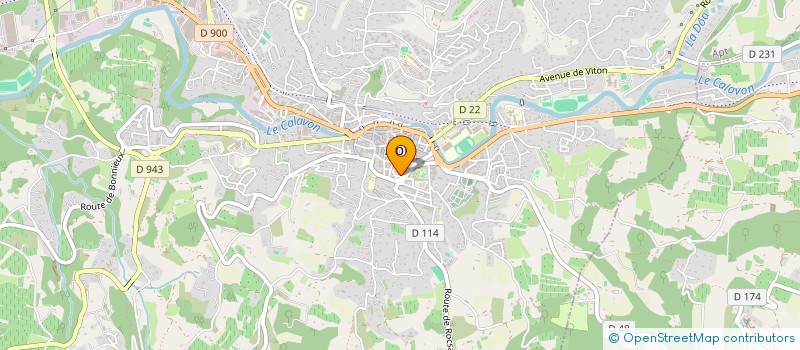 localisation de l'entreprise SCI MORENO SAINT MARTIN  APT