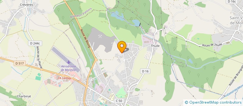 localisation de l'entreprise SCI MORESTEL  MORESTEL