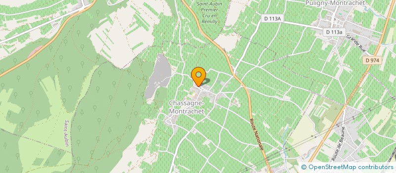 localisation de l'entreprise SCI MOREY PERREAU  CHASSAGNE-MONTRACHET