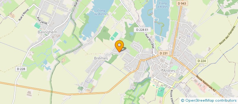 localisation de l'entreprise SCI MOREZ ET THUEUX  BREMES