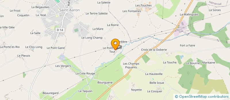 localisation de l'entreprise SCI MORFOUACE  LAMBALLE-ARMOR