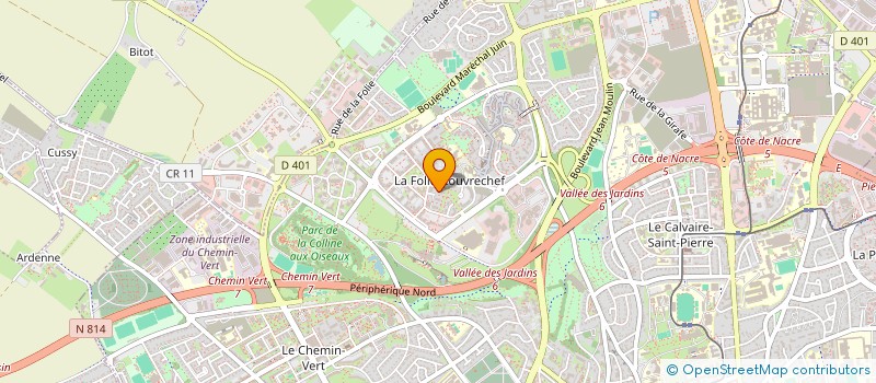 localisation de l'entreprise SCI MORGAN à CAEN