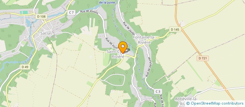 localisation de l'entreprise SCI MORGAN  SACLAS