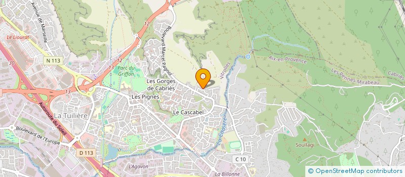 localisation de l'entreprise SCI MORGAN à VITROLLES