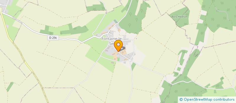 localisation de l'entreprise SCI MORGAND  FONTAINE-LE-SEC