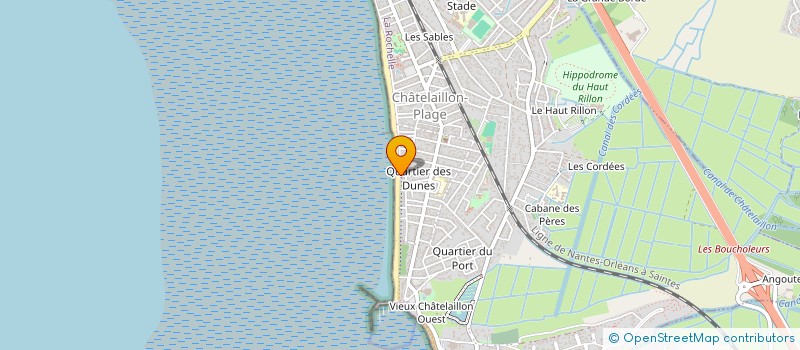 localisation de l'entreprise SCI MORGANE à CHATELAILLON-PLAGE