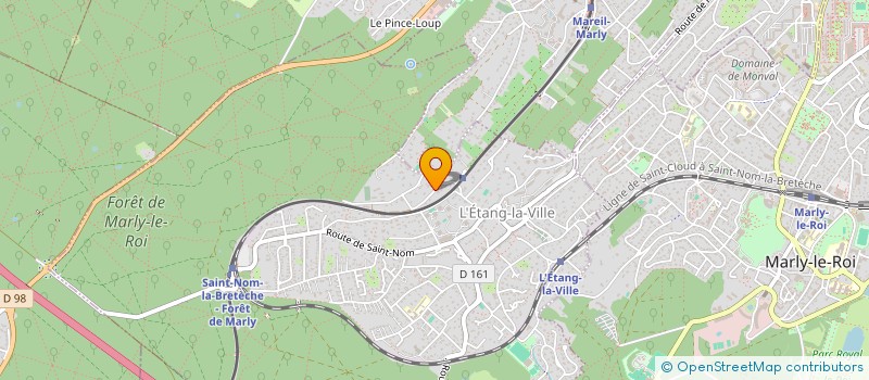 localisation de l'entreprise SCI MORGANE  L'ETANG-LA-VILLE