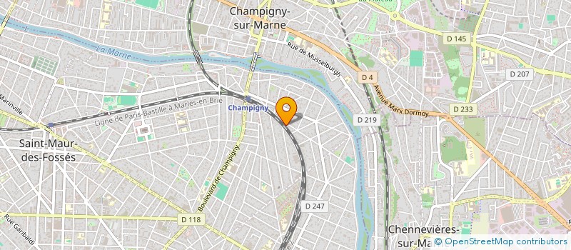 localisation de l'entreprise SCI MORGANE à SAINT-MAUR-DES-FOSSES