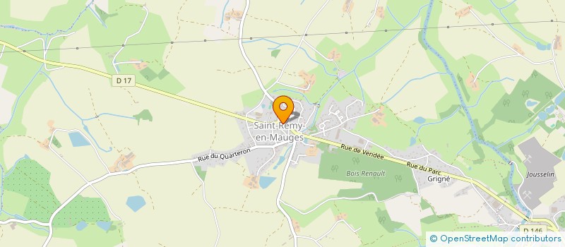 localisation de l'entreprise SCI MORGANE à MONTREVAULT-SUR-EVRE