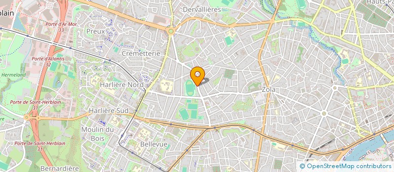 localisation de l'entreprise SCI MORGANE  NANTES