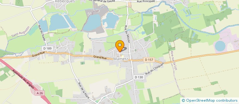 localisation de l'entreprise SCI MORGANE  MAMETZ