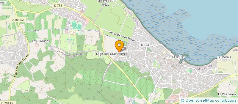 localisation de l'entreprise SCI MORGANE  LA FLOTTE