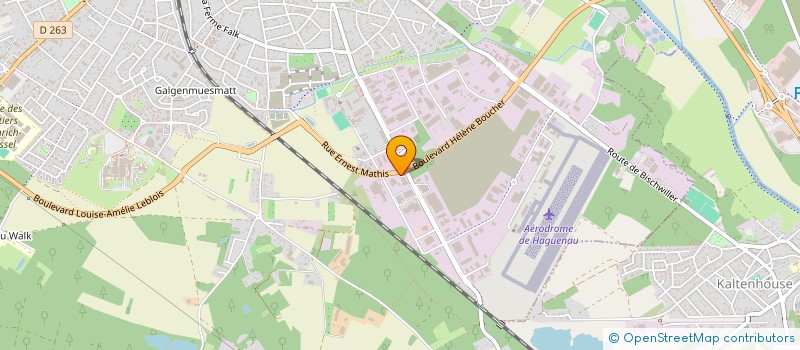 localisation de l'entreprise SCI MORGVIN  HAGUENAU