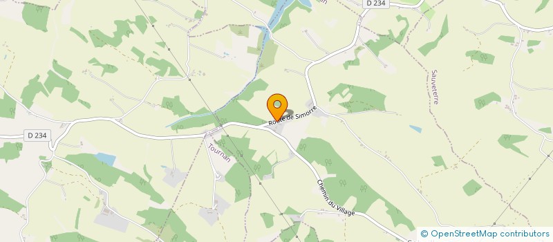 localisation de l'entreprise SCI MORILLON  SABAILLAN