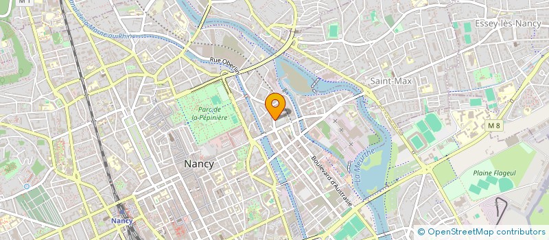 localisation de l'entreprise SCI MORIMMO  NANCY