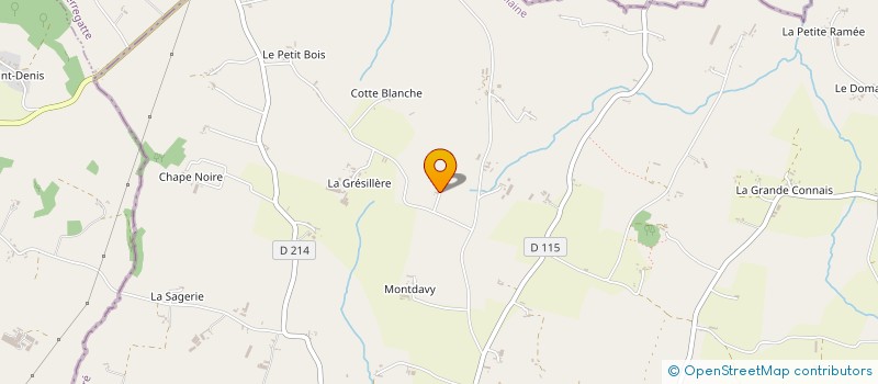 localisation de l'entreprise SCI MORIN  SAINT-GEORGES-DE-REINTEMBAULT