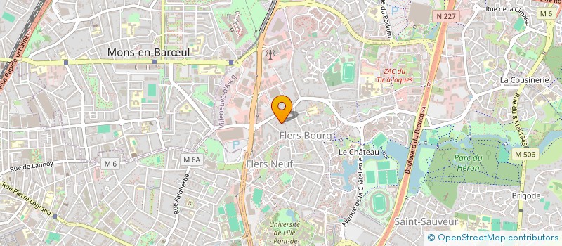 localisation de l'entreprise SCI MORIN à VILLENEUVE-D'ASCQ