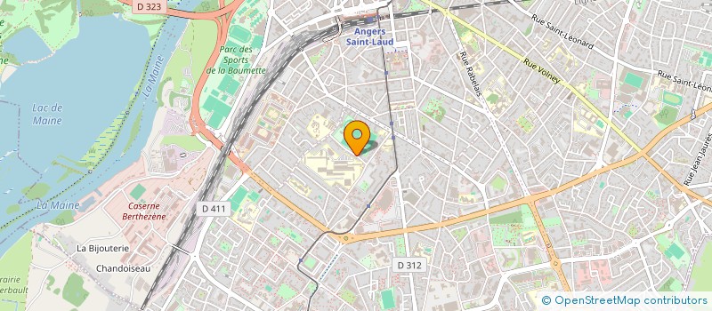 localisation de l'entreprise SCI MORIN à ANGERS