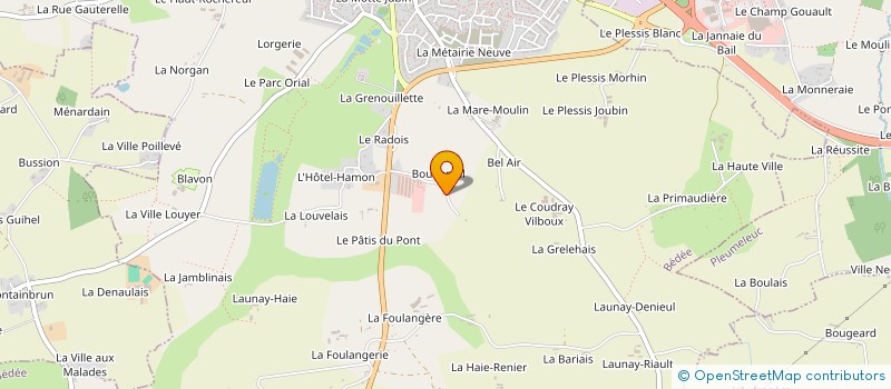 localisation de l'entreprise SCI MORIN BINIC  BEDEE