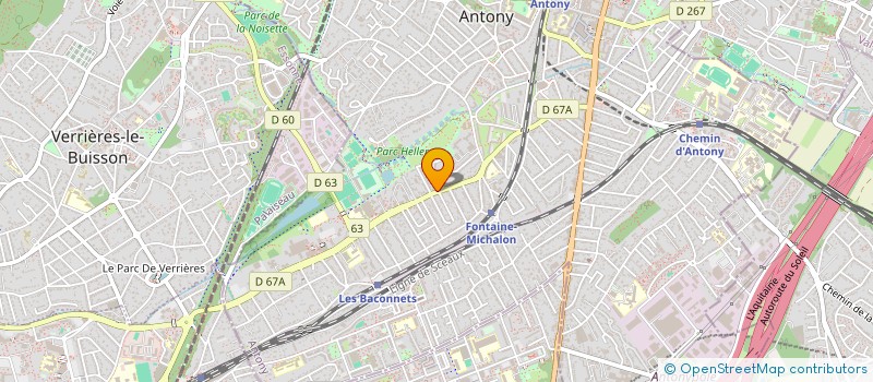 localisation de l'entreprise SCI MORIN-BOUIN à ANTONY