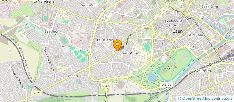 localisation de l'entreprise SCI MORIN-BOUTELOUP à CAEN
