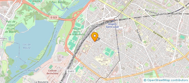 localisation de l'entreprise SCI MORINCH à ANGERS