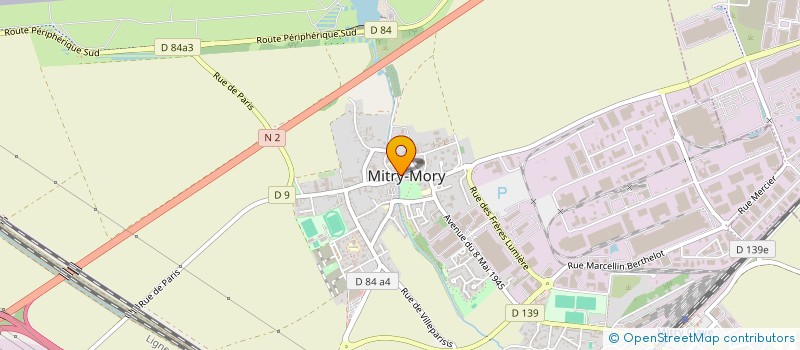 localisation de l'entreprise SCI MORINE à MITRY-MORY