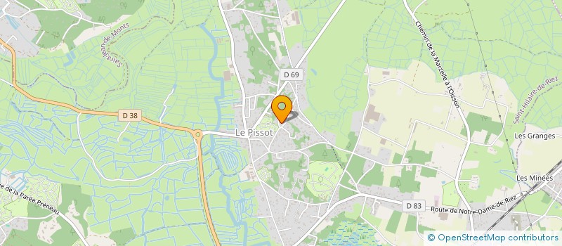 localisation de l'entreprise SCI MORINEAU-THOMAZET à SAINT-HILAIRE-DE-RIEZ