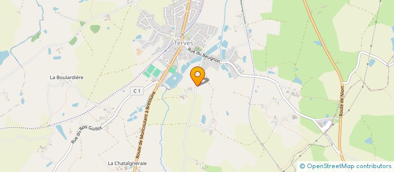 localisation de l'entreprise SCI MORISSEAU  BRESSUIRE