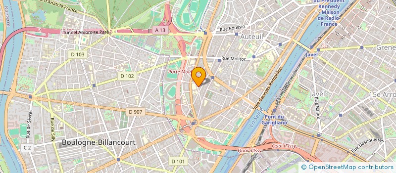 localisation de l'entreprise SCI MORITZ  PARIS