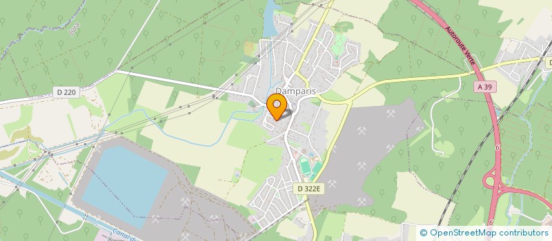 localisation de l'entreprise SCI MORITZ AND CO  DAMPARIS