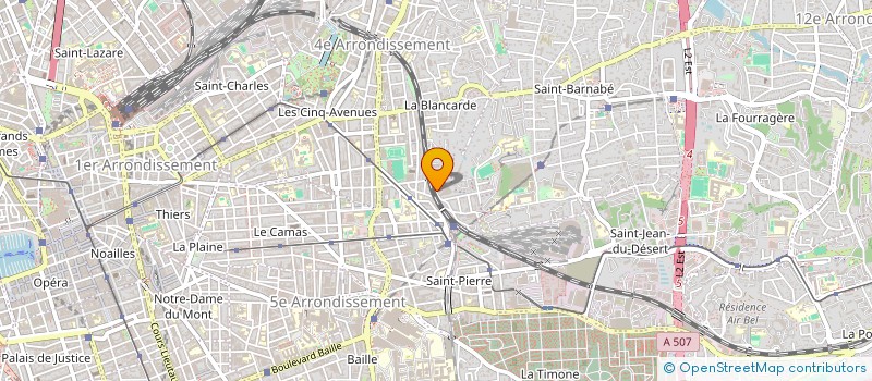 localisation de l'entreprise SCI MORIVE à MARSEILLE
