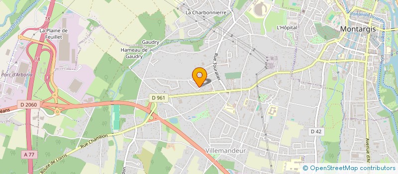 localisation de l'entreprise SCI MORIZET PELLIER  MONTCRESSON